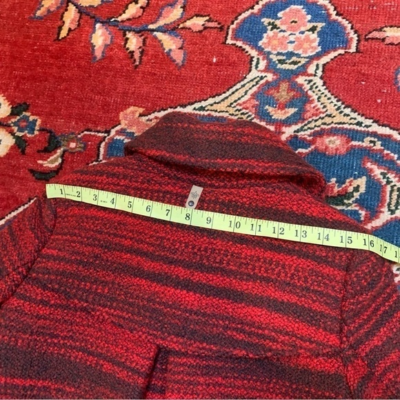 Mackage Marled Wool Blend Leather Trim Coat - Picture 7 of 14